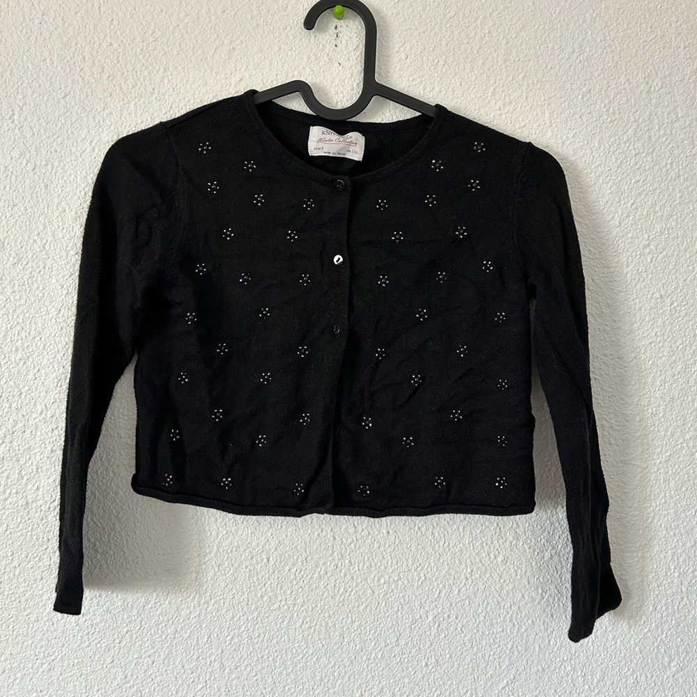 Zara girls floral cardigan Sz 6